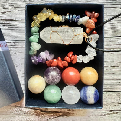 7 Chakra Well-Being Crystal Box