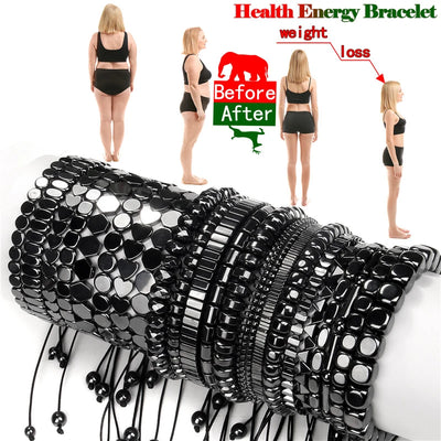 Natural Hematite Health & Slimming Bracelets