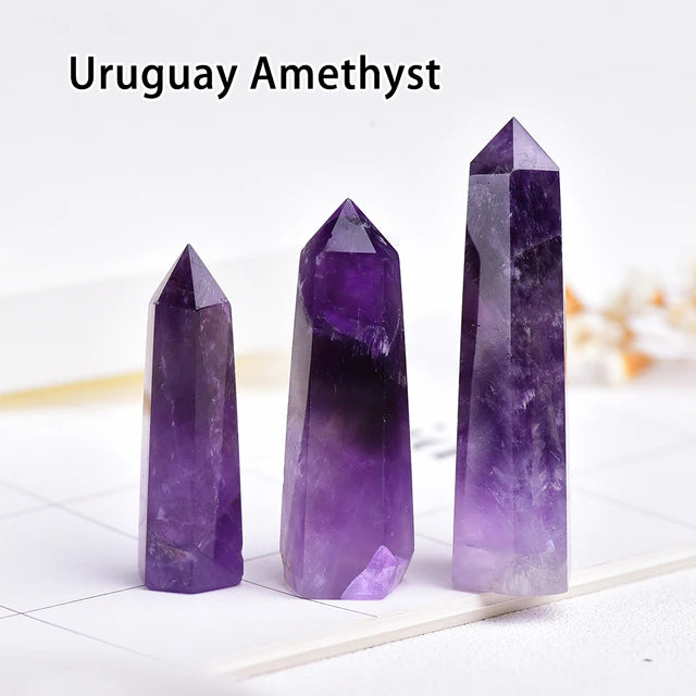 Pillar Of Serenity Amethyst Crystal Tower