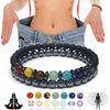 7 Chakra Balance & Weight Loss Support Magnetic Bracelets