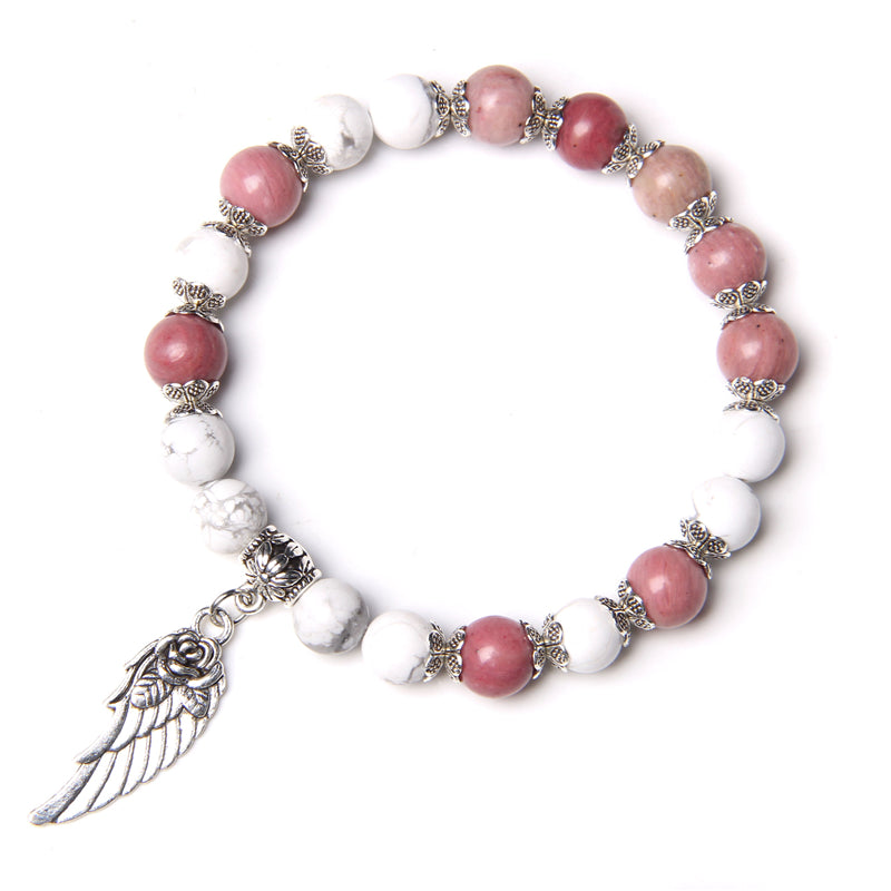 Rhodochrosite Compassion & Self-Esteem Bracelet