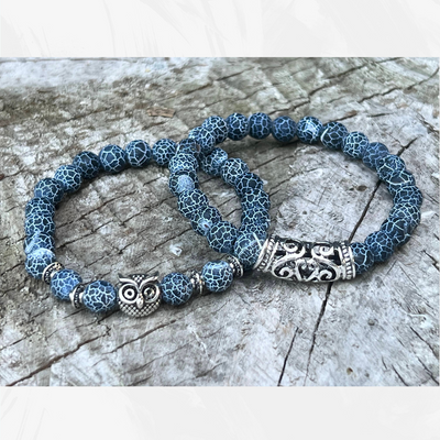 Weathered Agate Calm Energy Crystal Bracelet Zencrafthouse