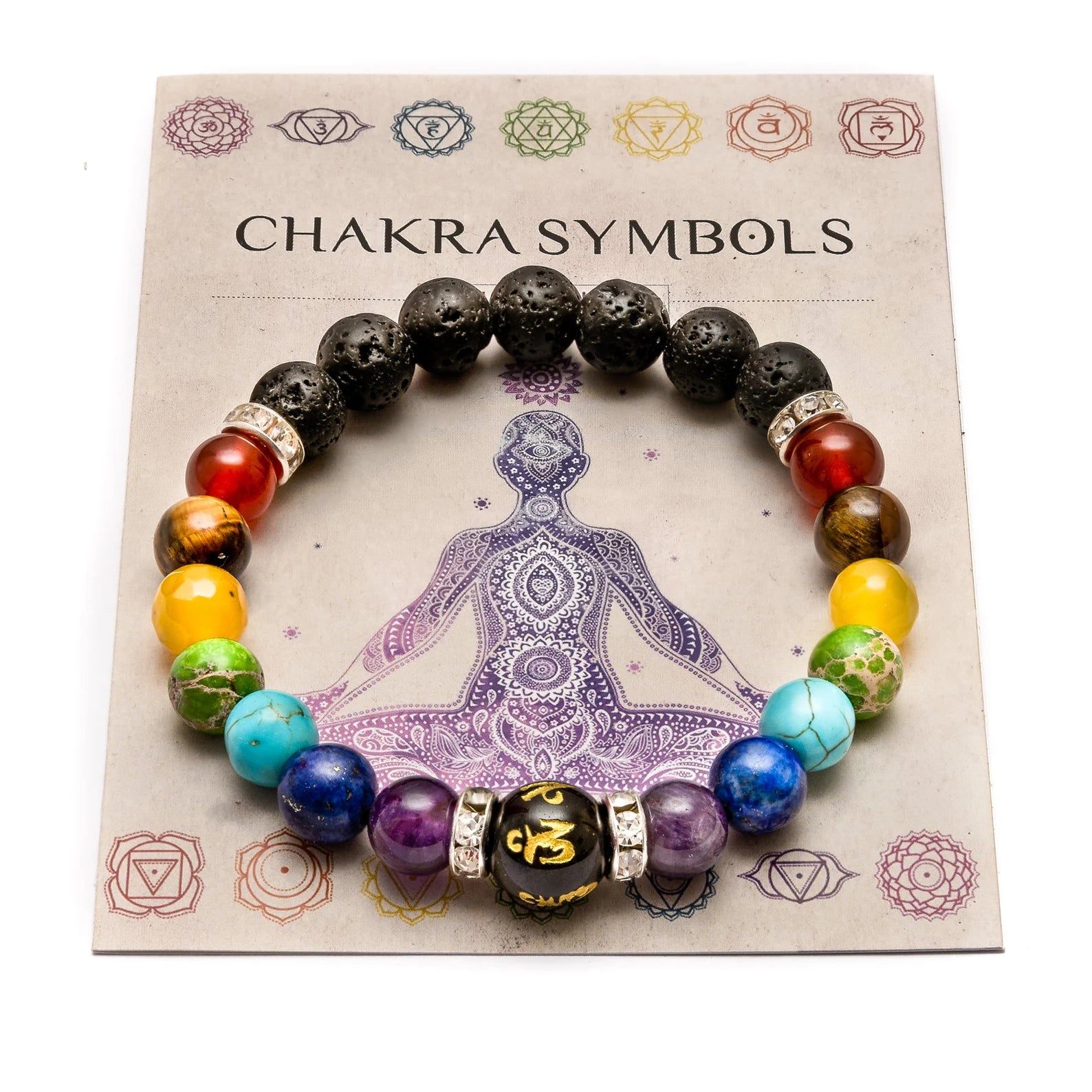 7 Chakra Symmetry & Balance Bracelet - Zencrafthouse