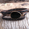 Black Onyx Power & Protection Boho Bracelet