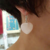Rose Quartz Gentle Love Earrings