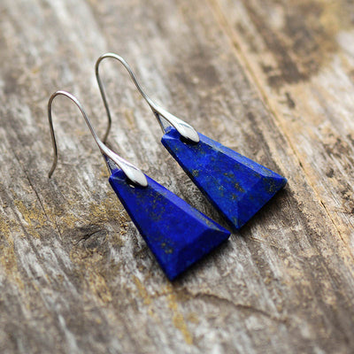 Midnight Blue Lapis Earrings