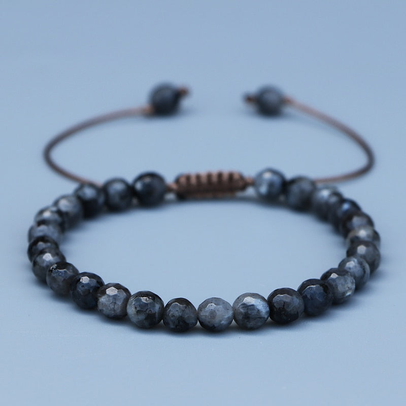 Faceted Protective Labradorite Bracelet