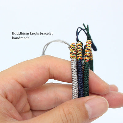 Multi Color Tibetan Handmade Lucky Bracelet - Health & Stability