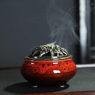 Ceramic Incense Burners - 11 Porcelain Colors
