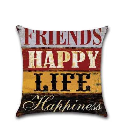 Vintage Mediterranean Cushion Cover