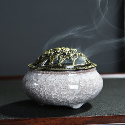 Ceramic Incense Burners - 11 Porcelain Colors