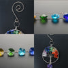 Df 98 Rainbow  7 Chakras Handmade Suncatcher