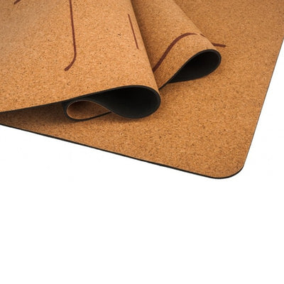 Df 114 Cork Rubber Non Slip Yoga Mat