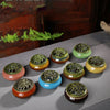 Df 18. Ceramic Incense Burners - 10 Porcelain Colors
