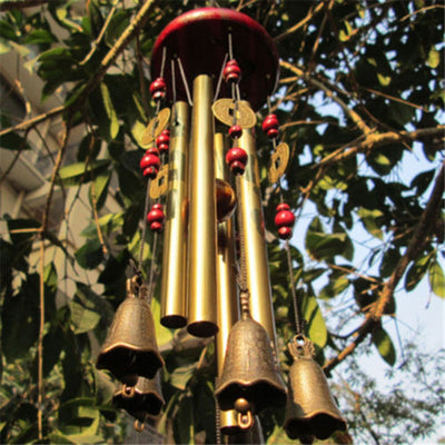 Df 103 Antique Amazing Garden Tubes Bells Copper