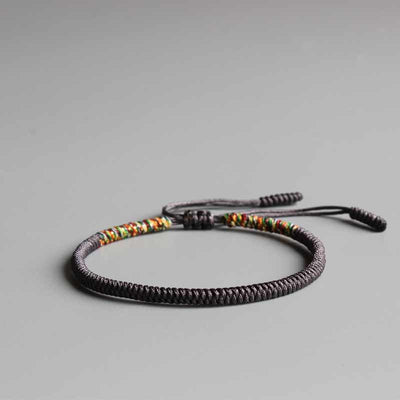 Multi Colors Buddhist Bracelets - Happiness