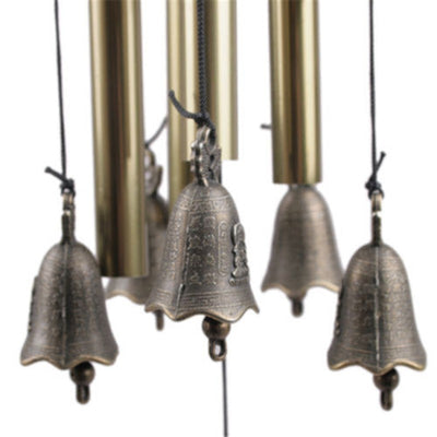 Df 103 Antique Amazing Garden Tubes Bells Copper