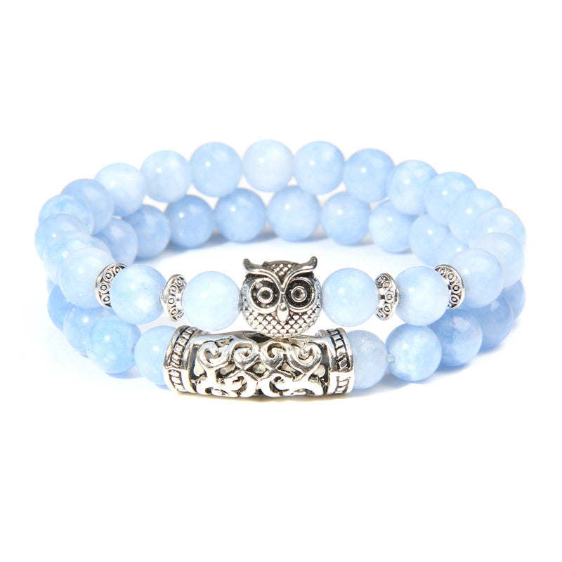 Blue Jade Soft Energy Bracelet