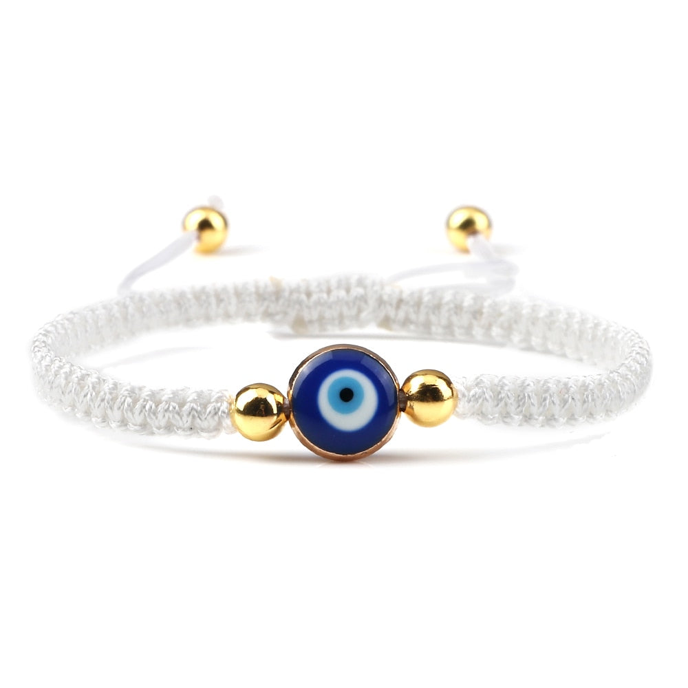 Evil Eye White Ancient Protection & Lucky Bracelet