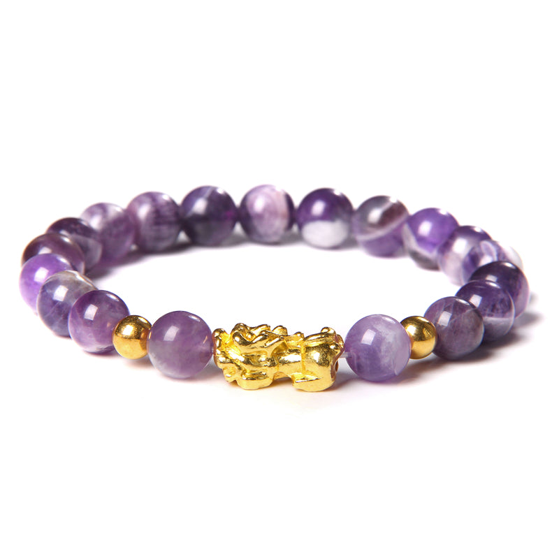 Amethyst Serenity & Protection Bracelet