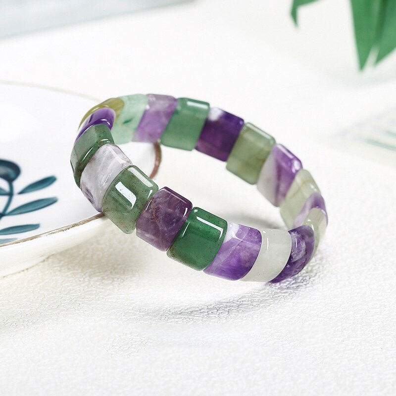 Amethyst Heishi Gemstone Bracelet - Choose the string color! – Costa Verde  Bracelets