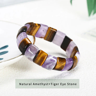 Amethyst & Tiger Eye Strength & Recovery Bracelet