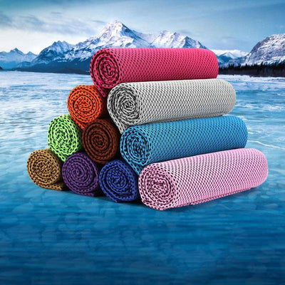 Df 116 Ice Towel 9 Colors Reusable Chill Cool Towel