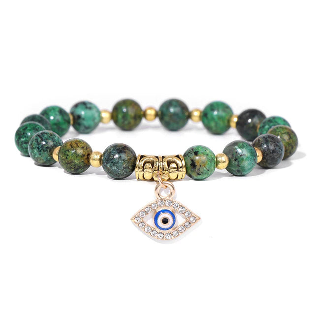 African Turquoise Spiritual Growth Bracelet