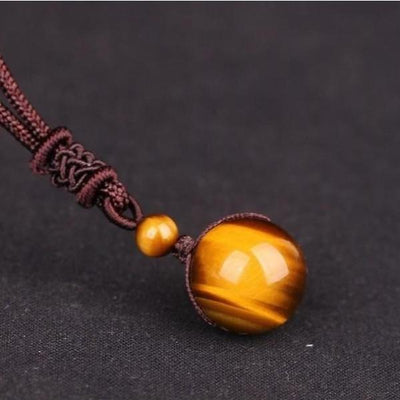 Sacred Bead Pendant Necklace