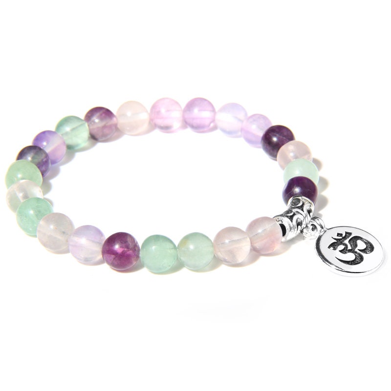 Rainbow Fluorite Focus & Creativity Bracelet