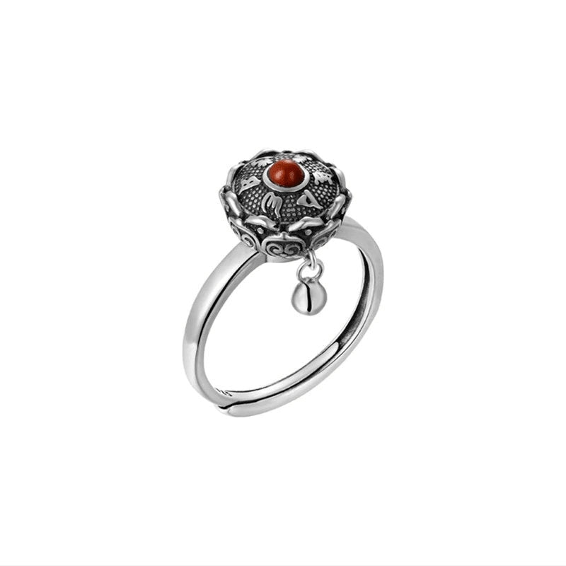 Anxiety Carnelian Fidget Ring