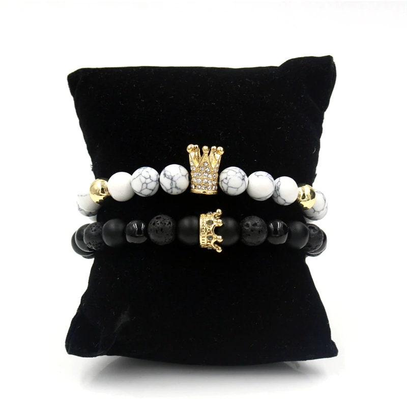 "You're My King & I'm Your Queen" Couple Bracelets