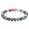 Color Therapy Multi-Color Cracked Agate Crystal Bracelet