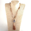 Picture Jasper Spiritual Anxiety Stress Relief Necklace