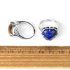 Lapis Lazuli Enhanced Communication Adjustable Ring