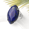 Lapis Lazuli Truth Communication Crystal Ring
