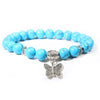 Blue Turquoise Sea Of Wisdom Crystal Bracelet