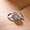 Anxiety Relief Blue Turquoise Fidget Ring