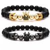 "The Golden Couple" Bracelets With Matching Crowns
