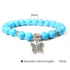 Blue Turquoise Sea Of Wisdom Crystal Bracelet