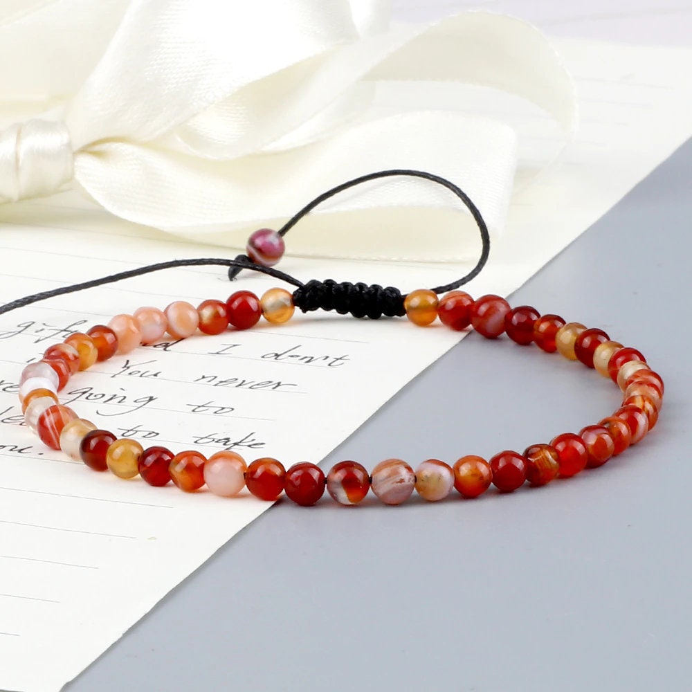 Red Fire Agate Fearless & Flow Bracelet