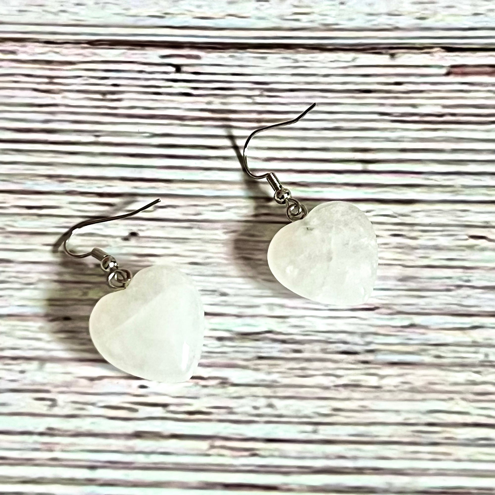 Clear Quartz Mental Clarity Earrings