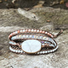 White Turquoise "Soothe Your Nerve" Bracelet