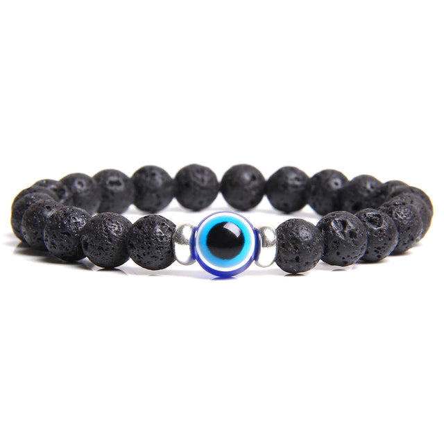 Lava Stone Stability & Courage Bracelet