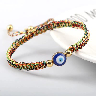Evil Eye Multi-color Ancient Protection & Lucky Bracelet