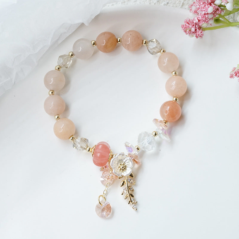 Orange Jade Eternal Beauty Bracelet