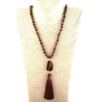 Tiger Eye Inner Strength & Confidence Necklace