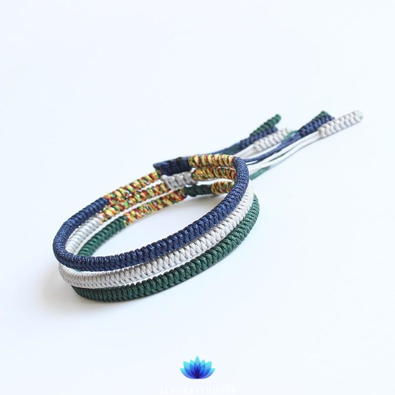 Multi Color Tibetan Handmade Lucky Bracelet - Health & Stability