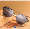 Df 144 Cat Eye sunglasses women wood Bamboo
